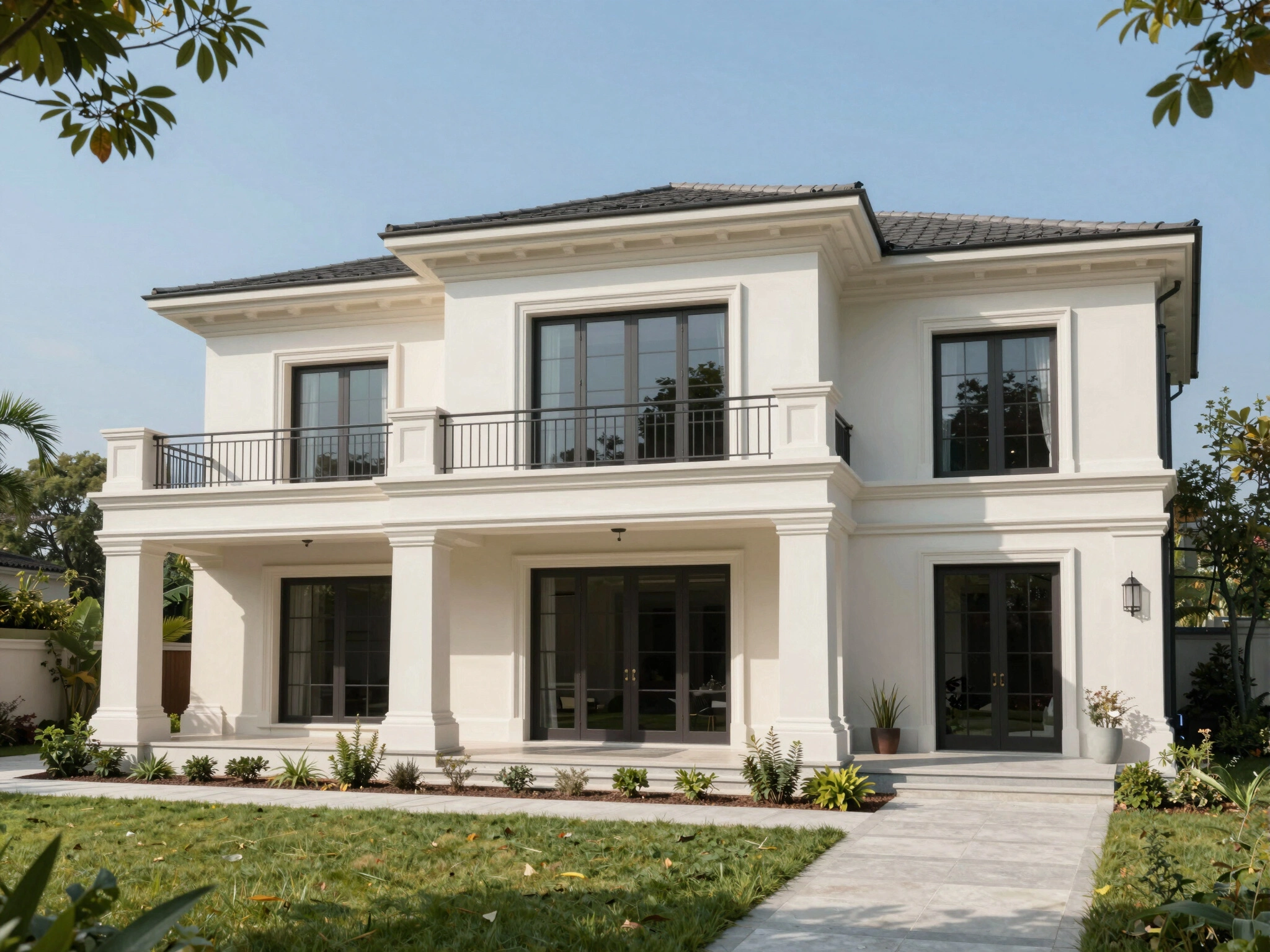 Villa Exterior Wall Coating